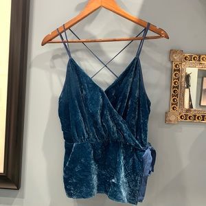 Blue Express tank top